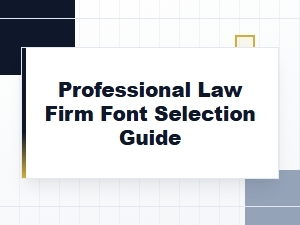 A Guide to Classic Fonts for Law Firms