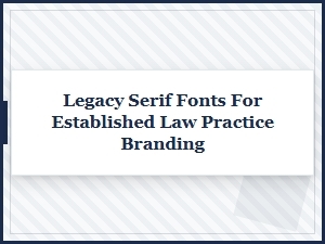 Timeless Elegance in Law Firm Typography